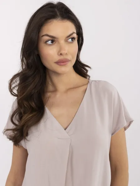Blouse-D73761M11171B-beige