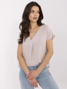Blouse-D73761M11171B-beige