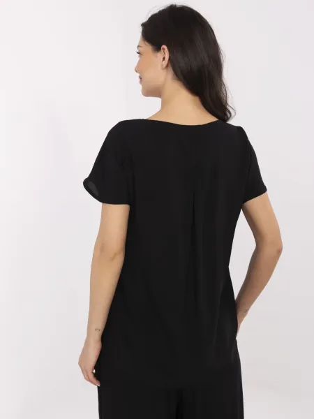 Blouse-D73761M11171B-black