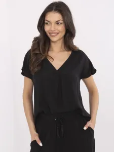 Blouse-D73761M11171B-black
