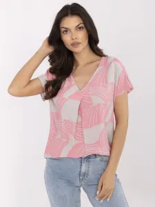 Blouse-D73771M11171D-pink