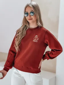 Dámska oversize mikina s výšivkou CHERSOFT