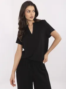 Blouse-D73761M11173A-black