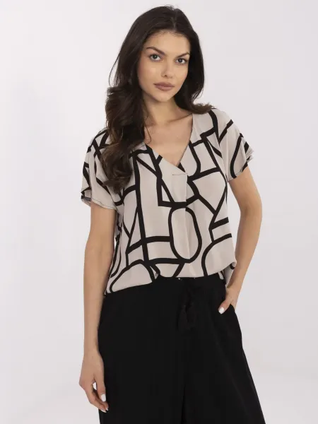 Blouse-D73771M11171D-beige