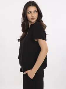 Blouse-D73761M11173A-black