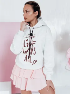 Dámska oversize mikina LOVEWILL s kapucňou