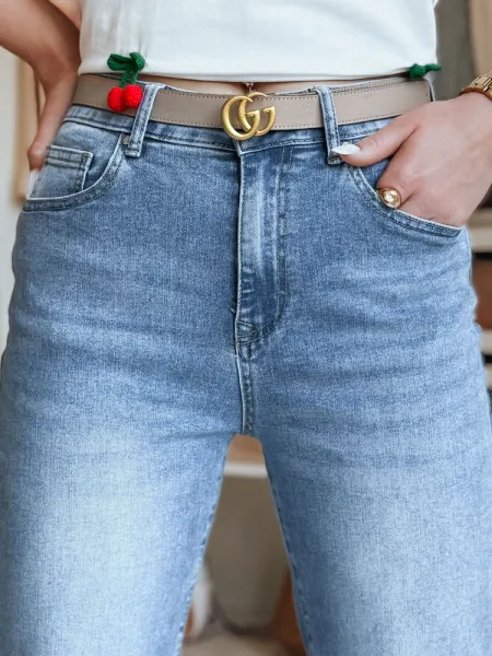 Dámske džínsy wide leg DOGERISS