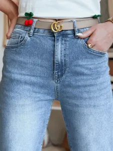 Dámske džínsy wide leg DOGERISS