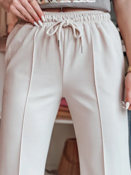 Dámske tepláky DRESSANIK, svetlobéžové