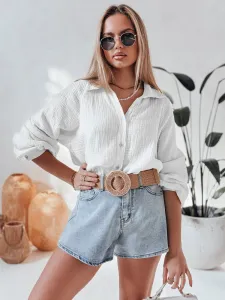 Dámska oversize mušelínová blúzka MUSLINEA
