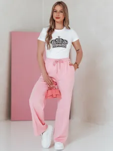 Dámske ružové tepláky DRESSANIK