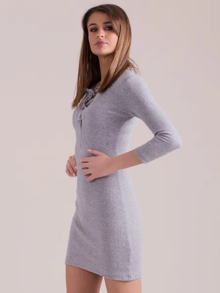 Dress-PL-SK-1410.52-gray