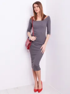 Dress-PL-SK-4196.00-dark gray