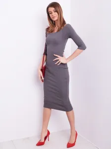 Dress-PL-SK-4196.00-dark gray