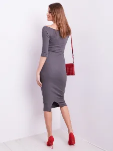 Dress-PL-SK-4196.00-dark gray