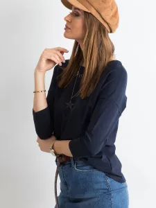 Blouse-RV-BZ-4661.43P-navy blue