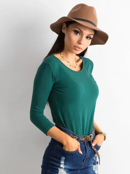 Blouse-RV-BZ-4690.68-dark green
