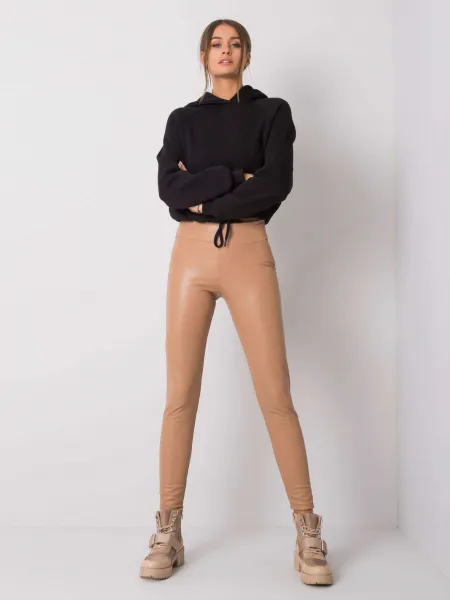 Leggings-RV-LG-6007.11-dark beige
