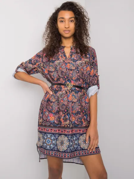 Dress-DHJ-SK-5766.60-navy blue