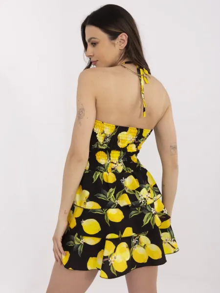 Dress-MI-SK-23708.60-black-yellow