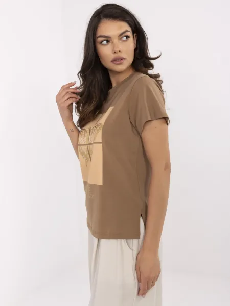 T-shirt-CLM-TS-1704.85-light brown