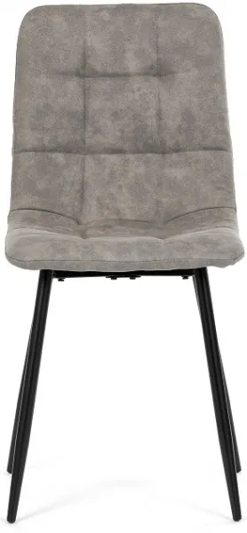 AUTRONIC jedálenská stolička CT-281 GREY3 svetlo sivá vintage