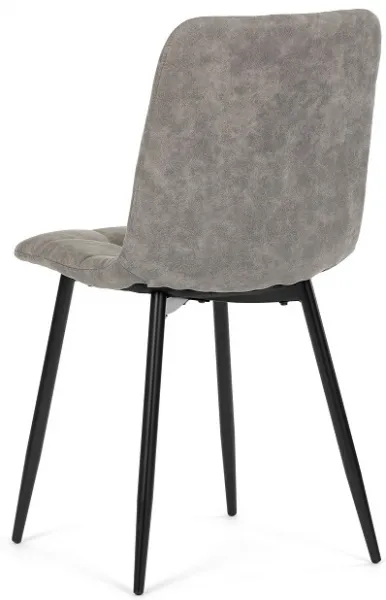 AUTRONIC jedálenská stolička CT-281 GREY3 svetlo sivá vintage