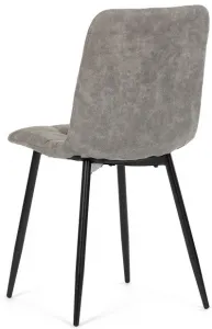 AUTRONIC jedálenská stolička CT-281 GREY3 svetlo sivá vintage