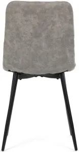 AUTRONIC jedálenská stolička CT-281 GREY3 svetlo sivá vintage