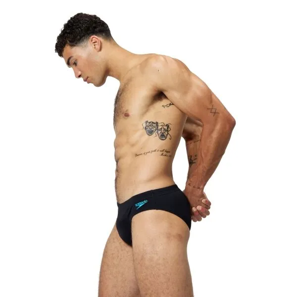 Speedo 7CM TECH PANEL Pánske plavky, čierna, veľkosť