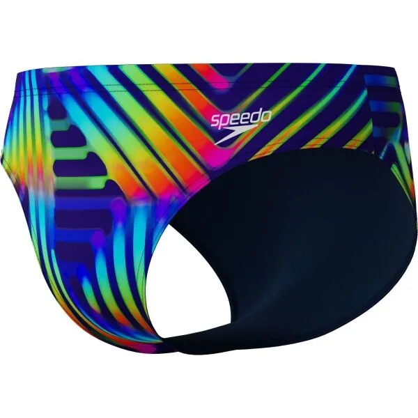 Speedo allover digital 8 cm brief pahala geo/true navy s - uk32