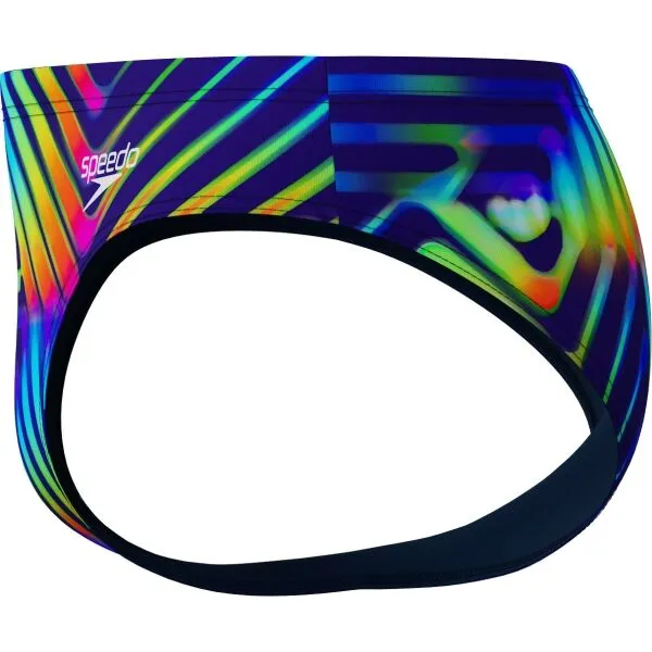 Speedo allover digital 8 cm brief pahala geo/true navy s - uk32