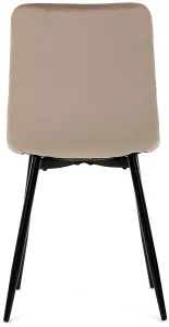 AUTRONIC jedálenská stolička CT-281 CRM4 svetlo hnedá