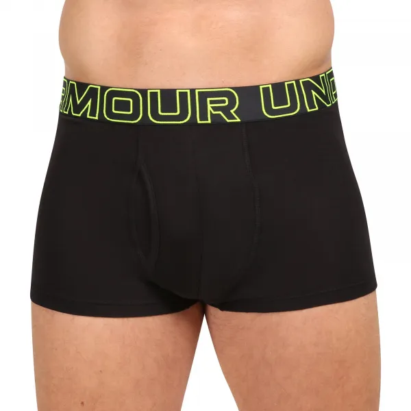3PACK pánske boxerky Under Armour čierne (1383891 004) S, trenky