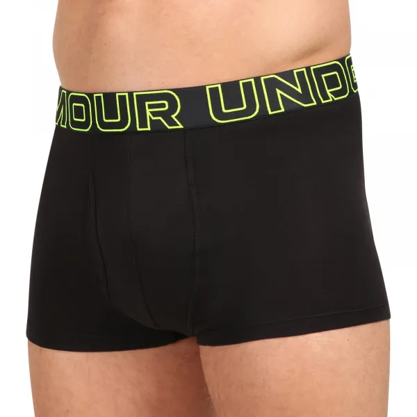 3PACK pánske boxerky Under Armour čierne (1383891 004) S, trenky