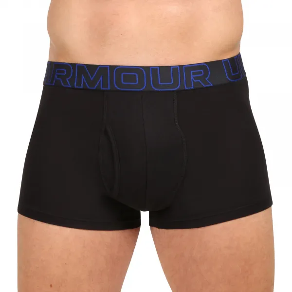 3PACK pánske boxerky Under Armour čierne (1383891 004) S, trenky