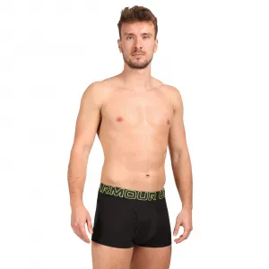 3PACK pánske boxerky Under Armour čierne (1383891 004) S, trenky