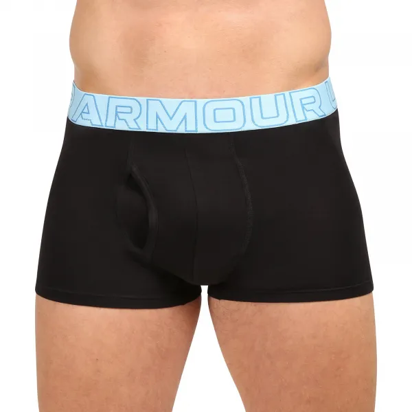 3PACK pánske boxerky Under Armour čierne (1383891 003) L, trenky