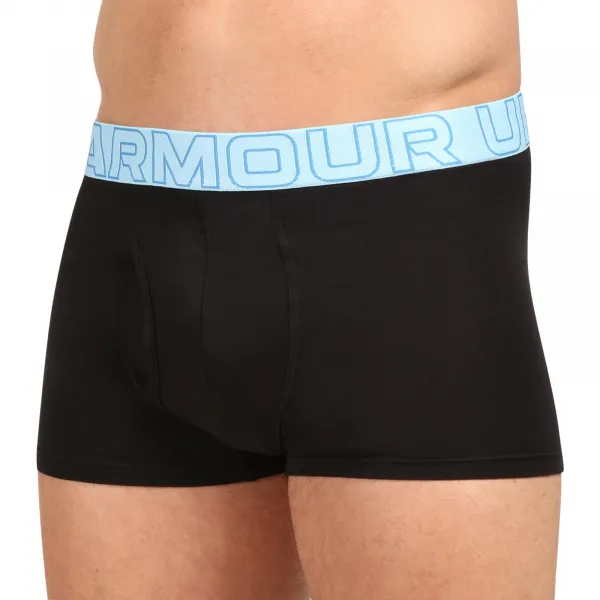 3PACK pánske boxerky Under Armour čierne (1383891 003) L, trenky