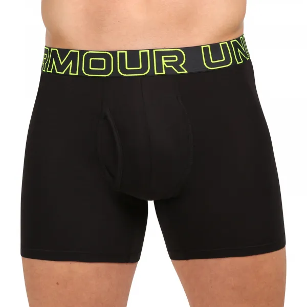 3PACK pánske boxerky Under Armour čierné (1383889 004) M, trenky