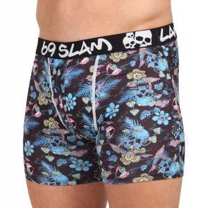 Pánske boxerky 69SLAM fit SKULL TRIP DYLAN (MBYSKU-PO) M, trenky