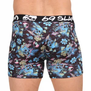 Pánske boxerky 69SLAM fit SKULL TRIP DYLAN (MBYSKU-PO) M, trenky