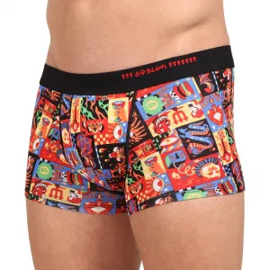 Pánske boxerky 69SLAM hip bamboo WEIRD BLOCK ELIJAH (MHBWBK-BB) M, trenky