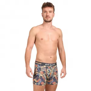 Pánske boxerky 69SLAM fit bamboo ANCIENT WAVES GILBERT (MPBANW-BB) M, trenky