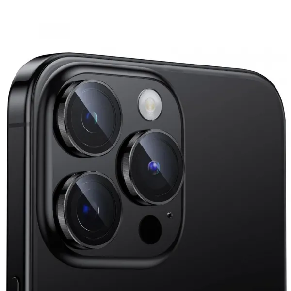 HOFI Camring ochranné sklo na kameru na iPhone 15 Pro / 15 Pro Max, priesvitné