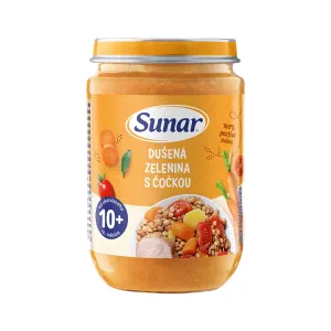 Sunar dusená zelenina so šošovicou