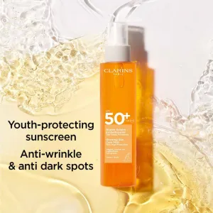Clarins Sun Body Mist SPF50+ opaľovacia hmla v spreji na telo SPF 50+ 150 ml