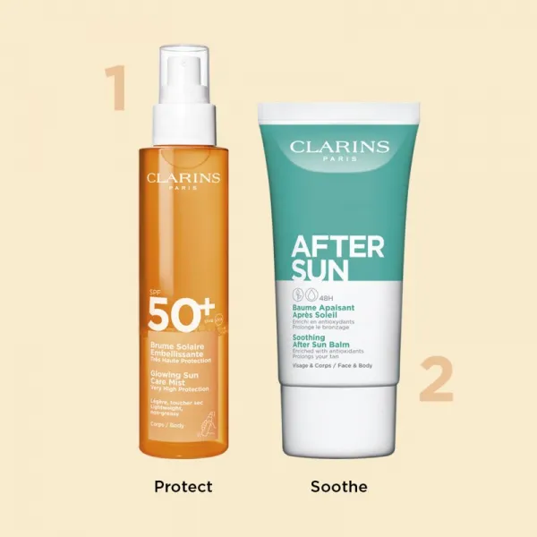 Clarins Sun Body Mist SPF50+ opaľovacia hmla v spreji na telo SPF 50+ 150 ml