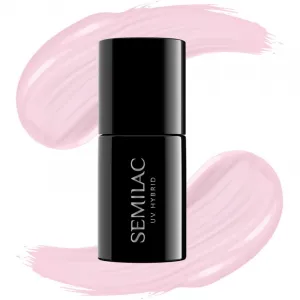 Semilac UV Hybrid Special Day gélový lak na nechty odtieň 002 Delicate French 7 ml