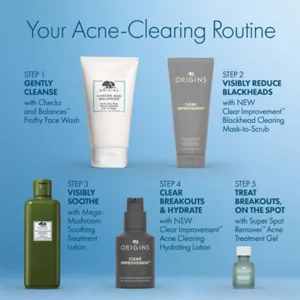 Origins Clear Improvement® Blackhead Clearing Mask-To-Scrub maska na čistenie pórov proti čiernym bodkám 75 ml